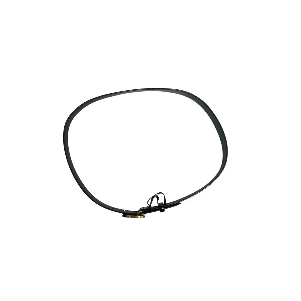 Gucci Men's Belt Leather Black Size 95/38 547754 Authentic Made in Italy